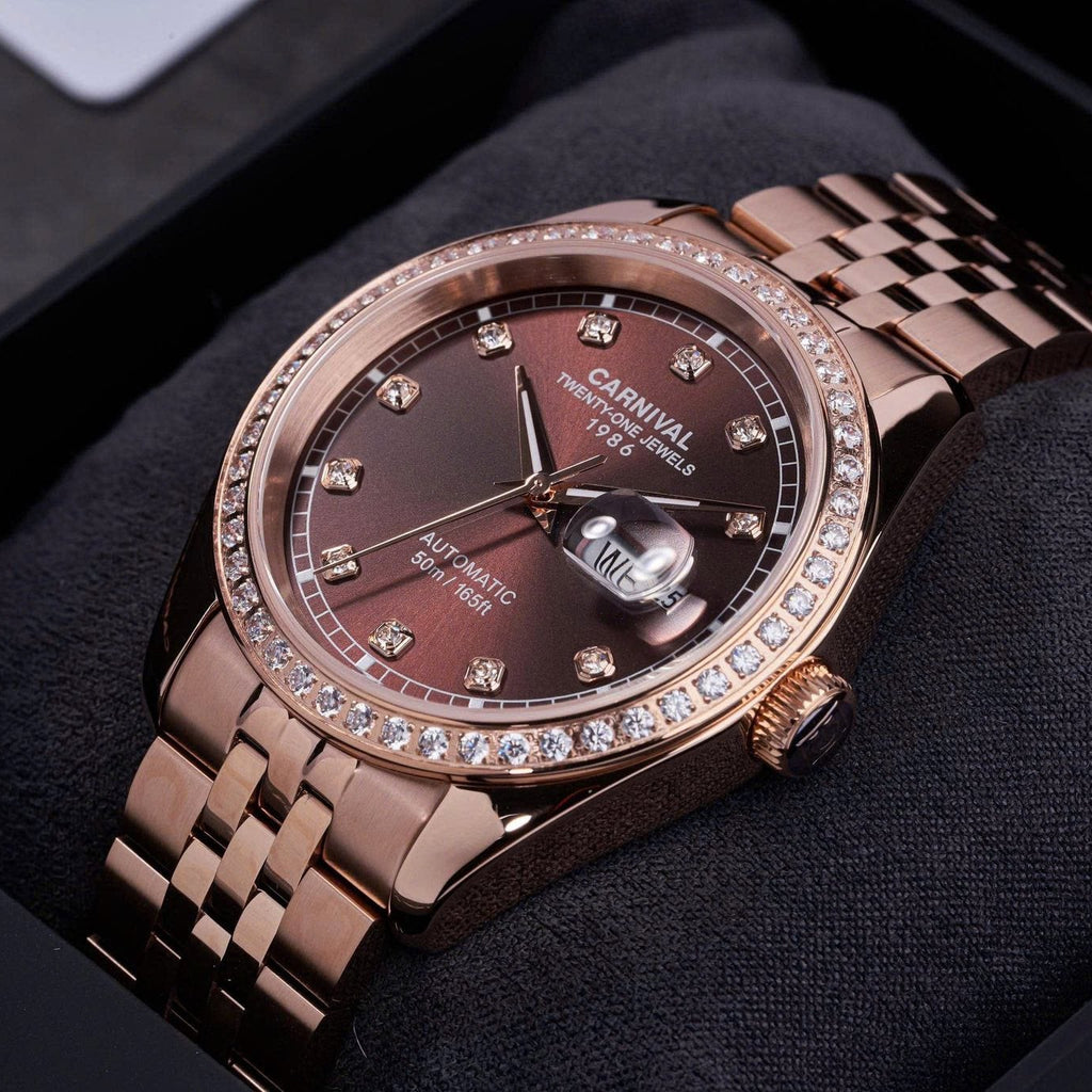 Carnival 8131G2 Rosegold Nâu Choco ( 8131G2-VH-N)