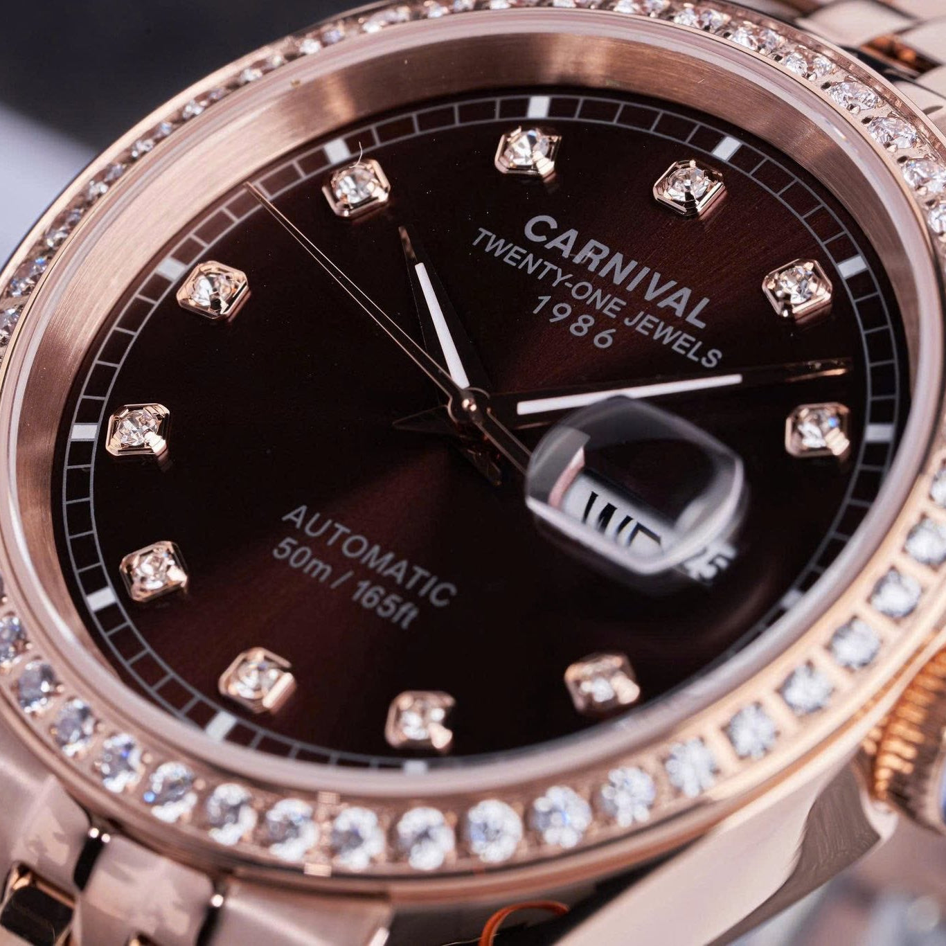 Carnival 8131G2 Rosegold Nâu Choco ( 8131G2-VH-N)