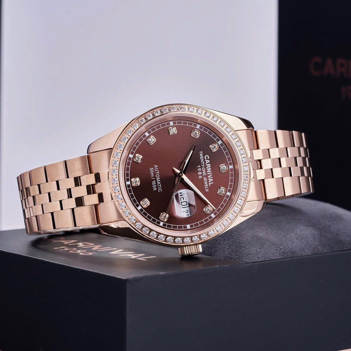 Carnival 8131G2 Rosegold Nâu Choco ( 8131G2-VH-N)