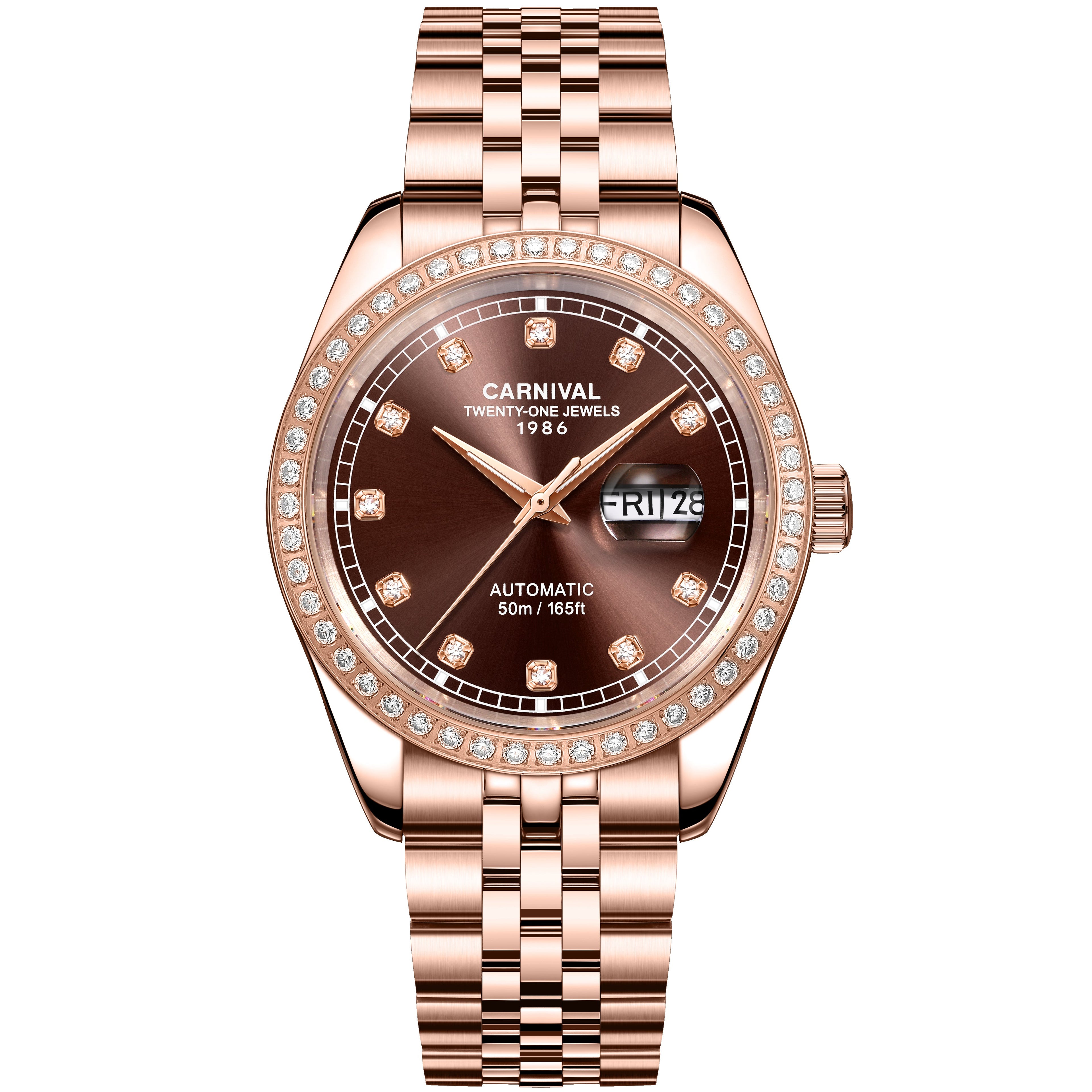 Carnival 8131G2 Rosegold Nâu Choco ( 8131G2-VH-N)