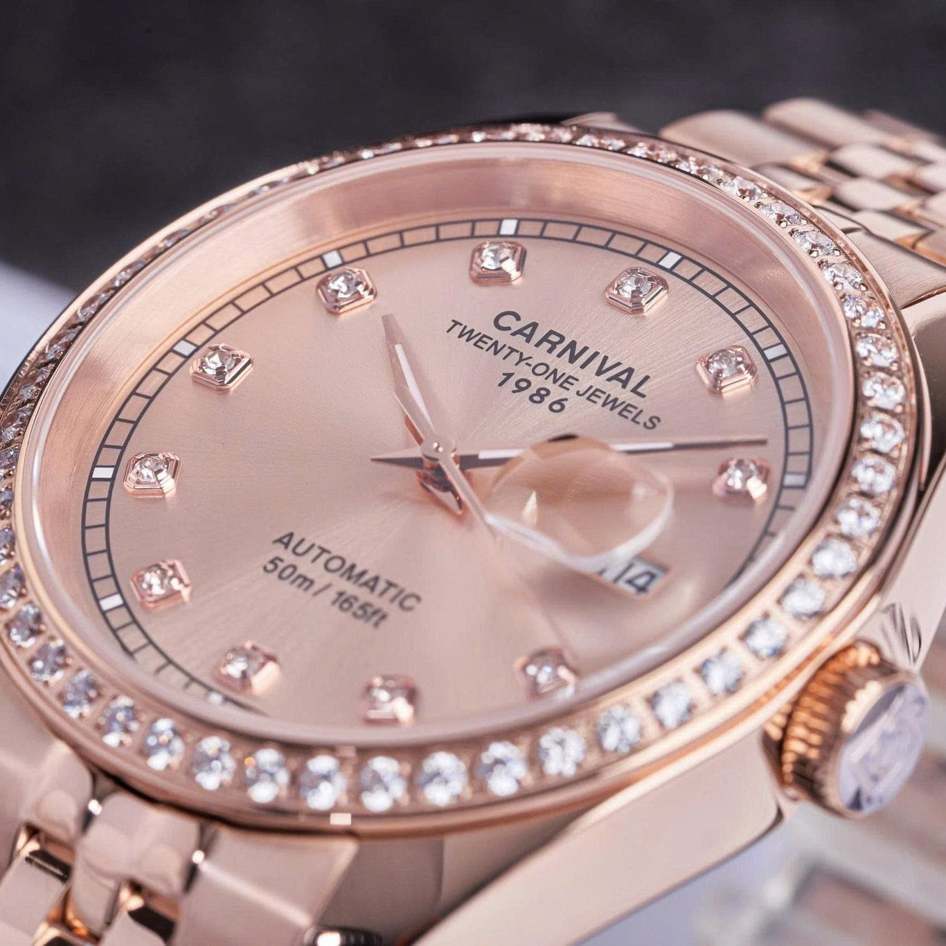 Carnival 8131G2 Rosegold Sundust ( 8131G2-VH-NN)