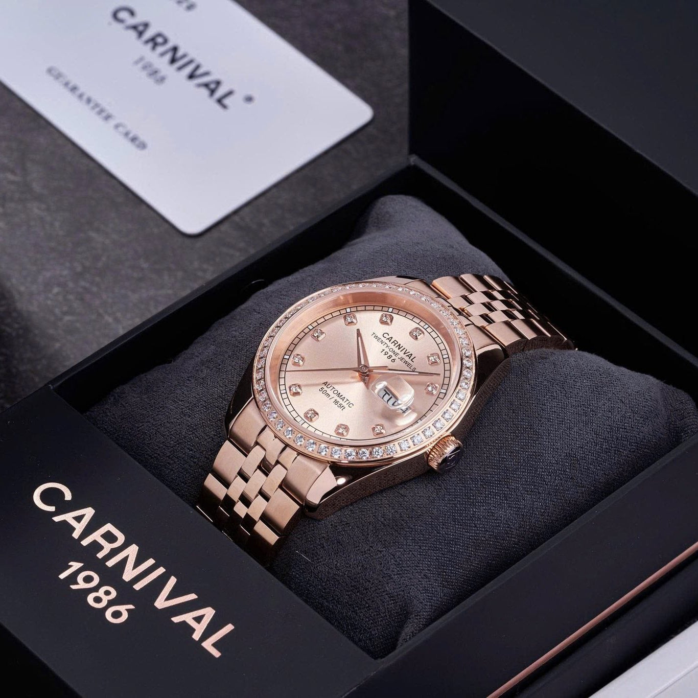 Carnival 8131G2 Rosegold Sundust ( 8131G2-VH-NN)