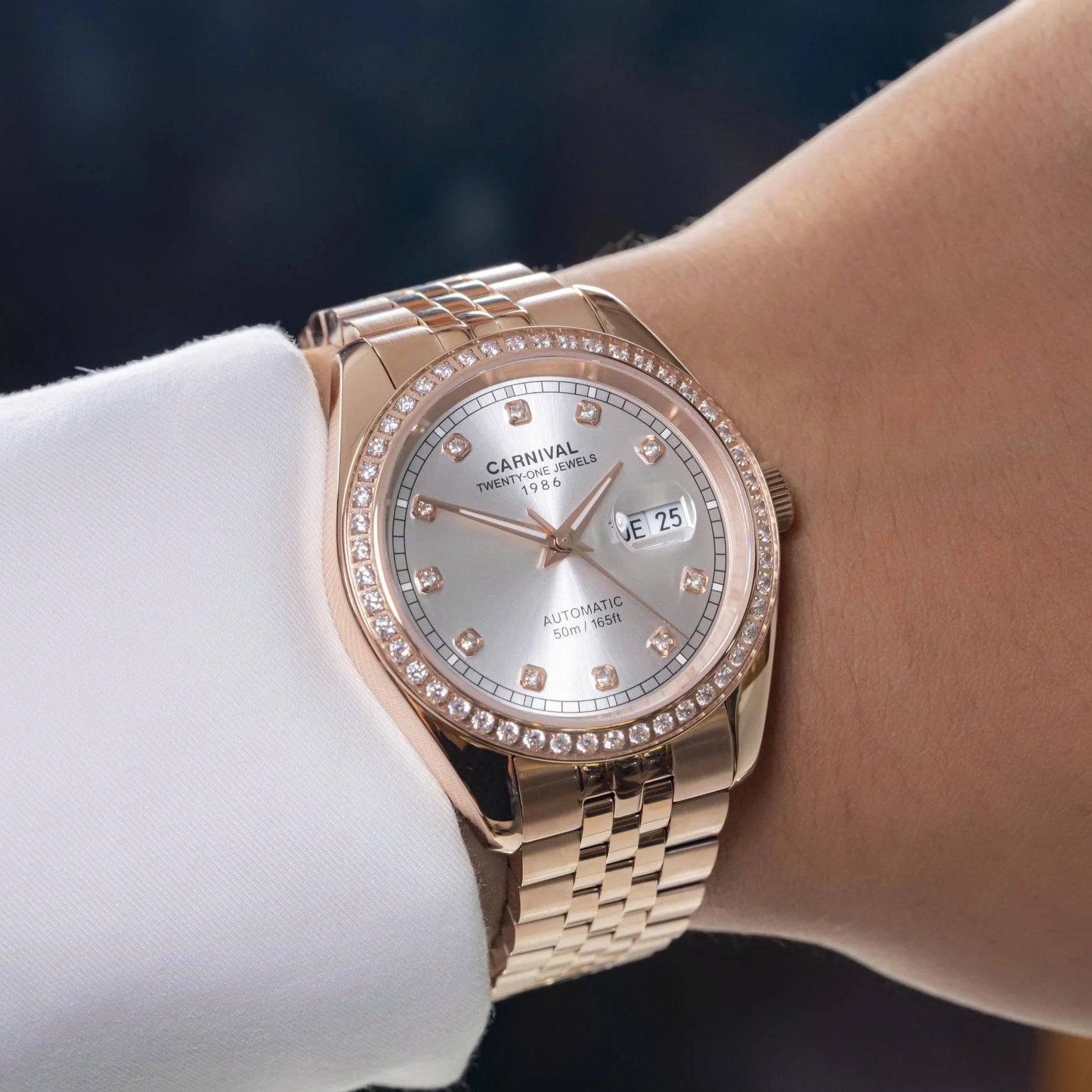 Carnival 8131G2 Rosegold Trắng ( 8131G2-VH-T)