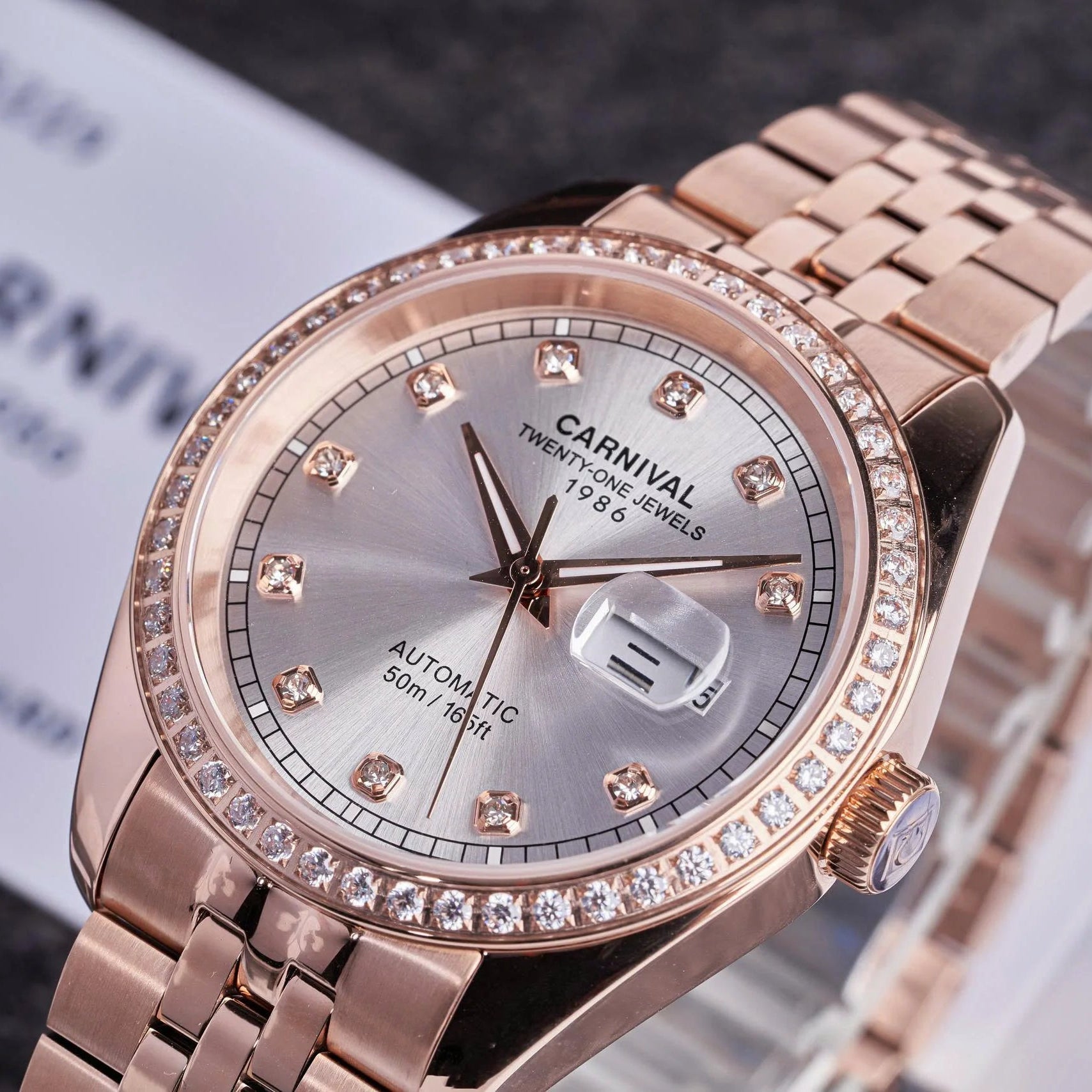 Carnival 8131G2 Rosegold Trắng ( 8131G2-VH-T)