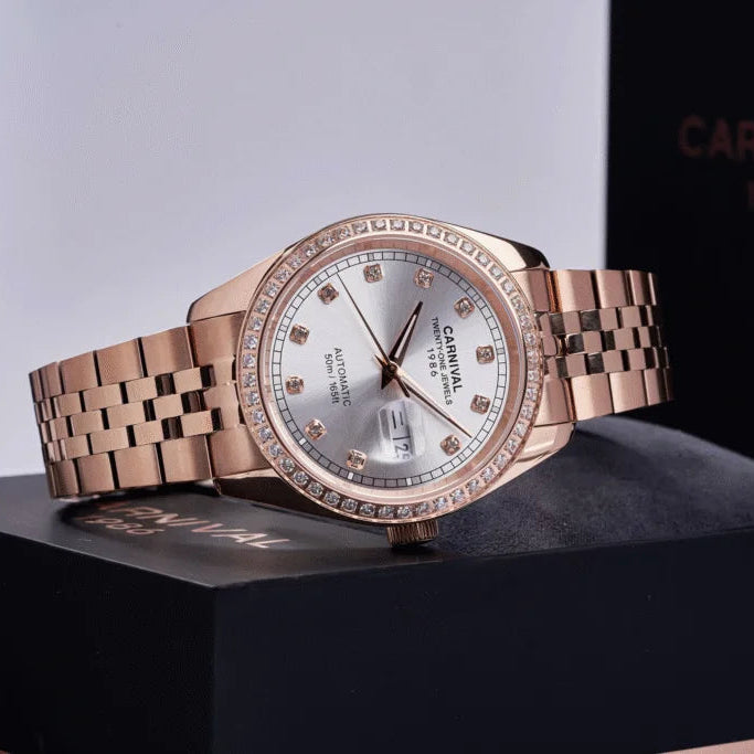 Carnival 8131G2 Rosegold Trắng ( 8131G2-VH-T)