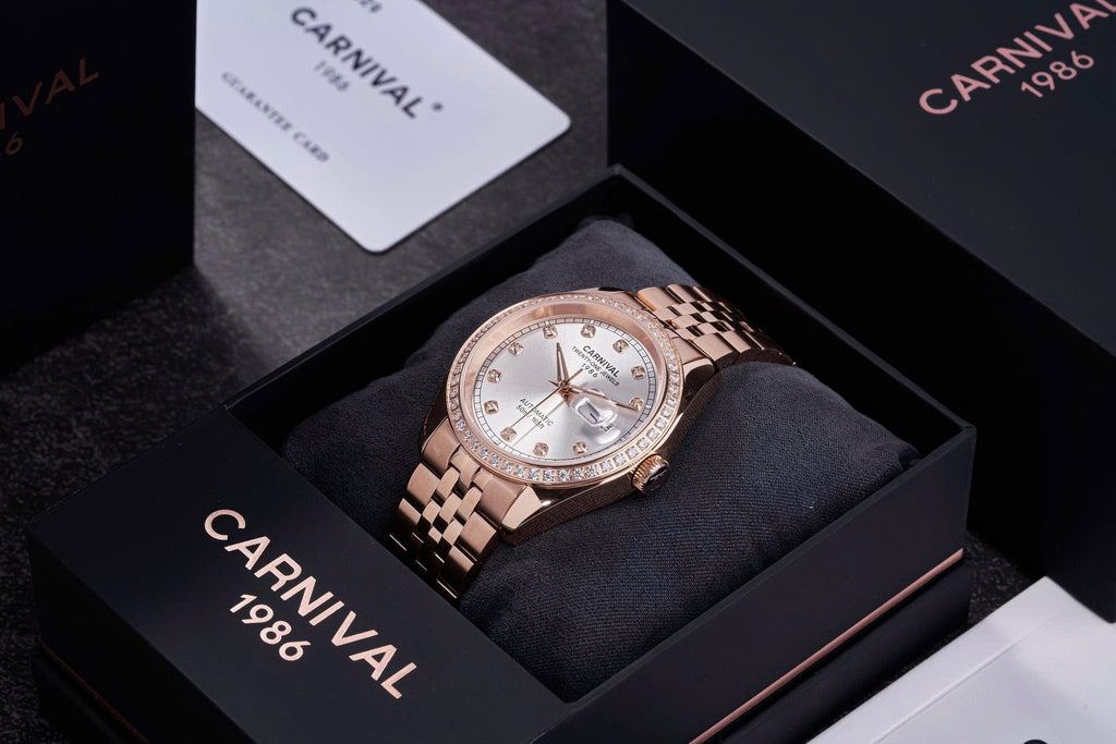Carnival 8131G2 Rosegold Trắng ( 8131G2-VH-T)