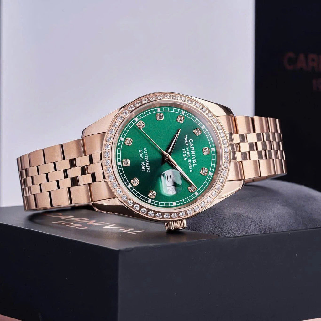 Carnival 8131G2 Rosegold Xanh Lá ( 8131G2-VH-XL)