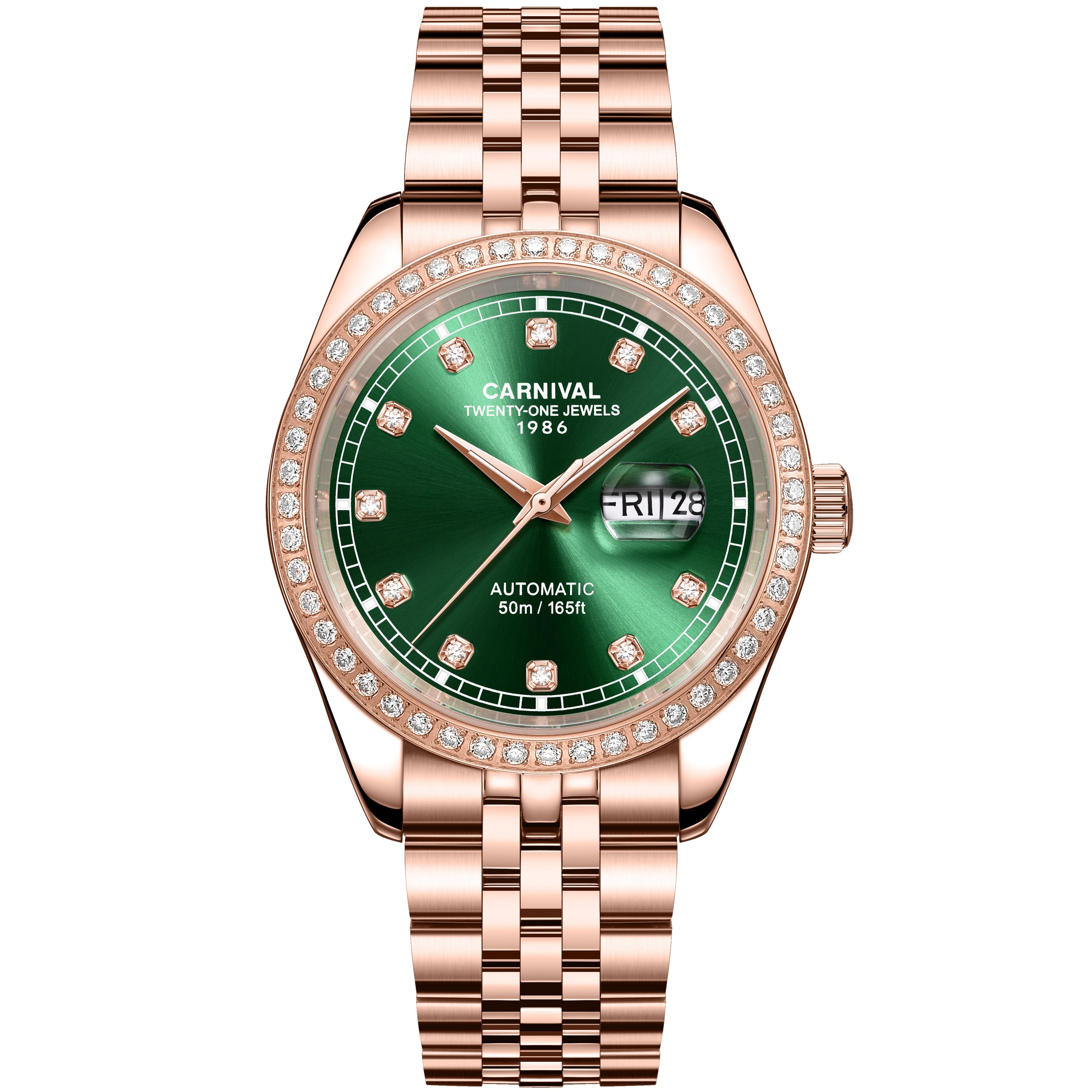 Carnival 8131G2 Rosegold Xanh Lá ( 8131G2-VH-XL)
