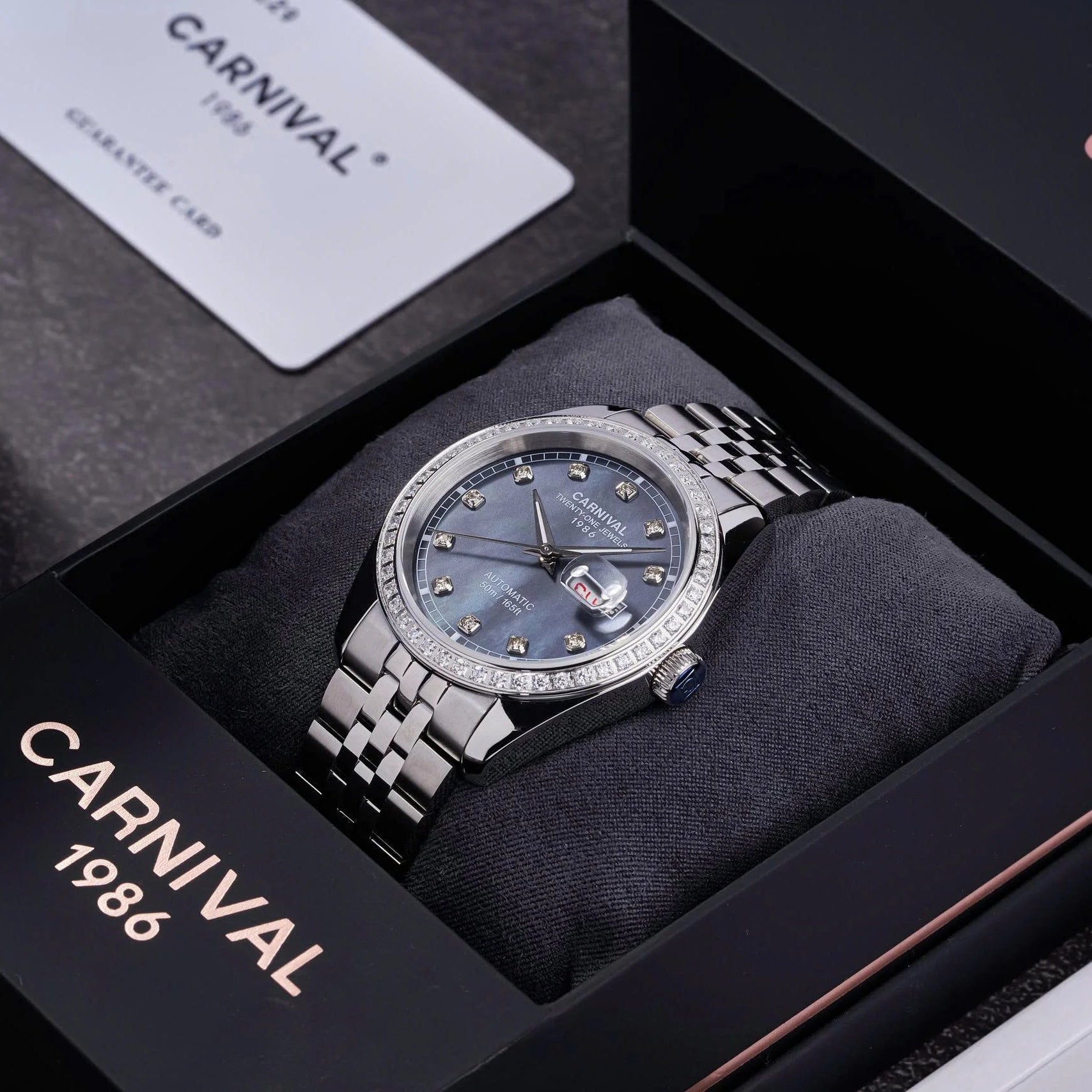 Carnival 8131G2 Bạc Xà Cừ Tím ( 8131G2-VT-DK)