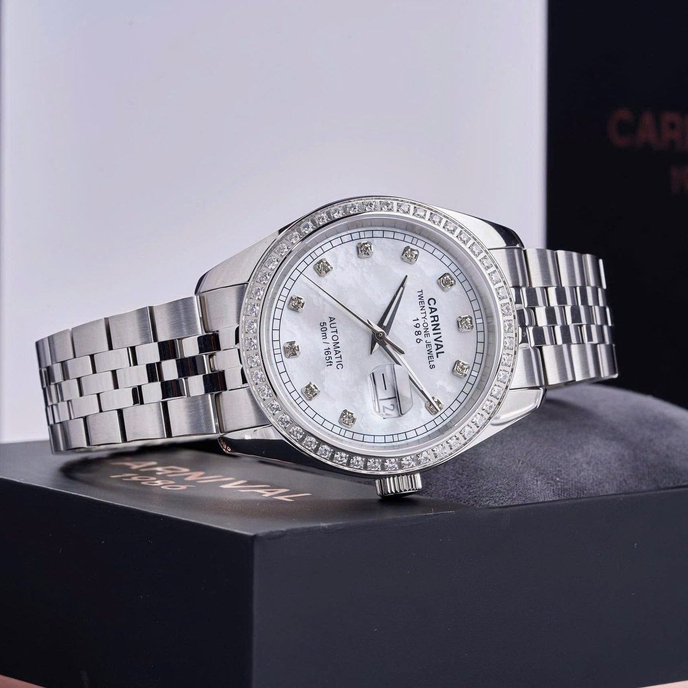 Carnival 8131G2 Bạc Xà Cừ Trắng ( 8131G2-VT-TK)