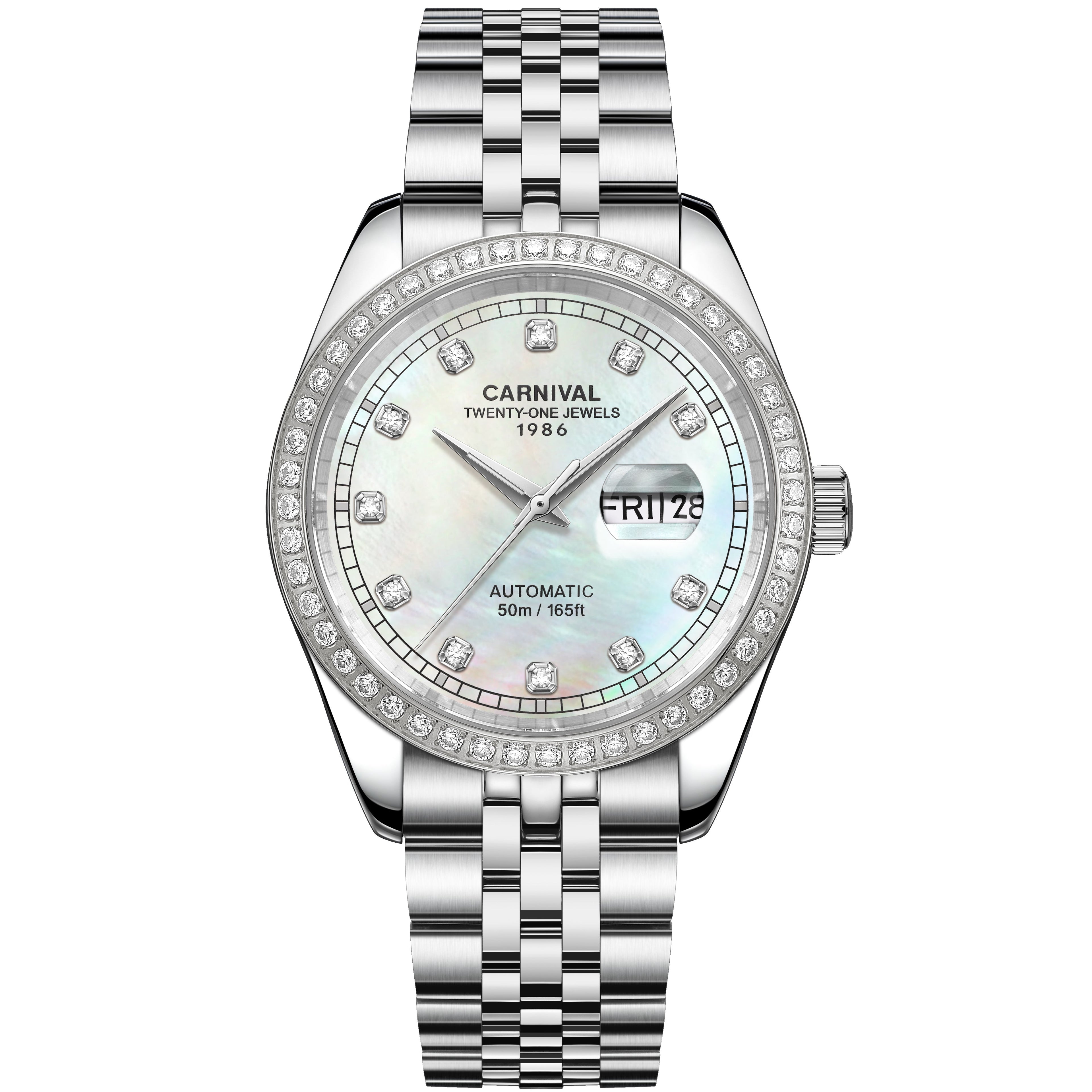 Carnival 8131G2 Bạc Xà Cừ Trắng ( 8131G2-VT-TK)