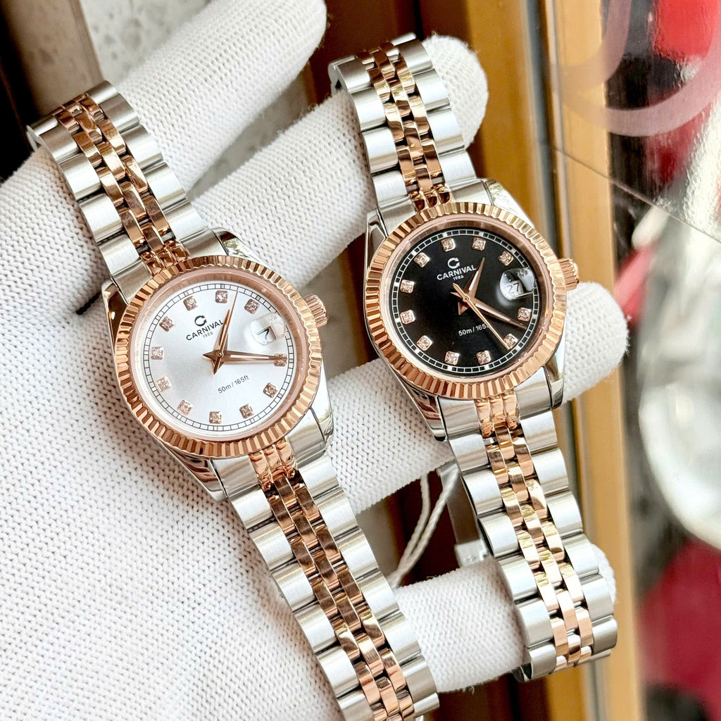 Carnival 8131L Demi Rosegold Đen ( 8131L-CH-D)