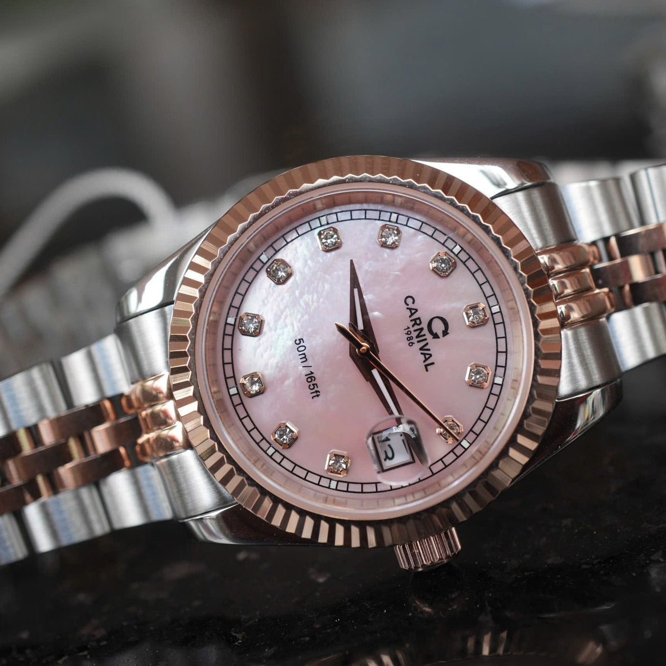 Carnival 8131L Demi Rosegold Xà Cừ Hồng ( 8131L-CH-HK)