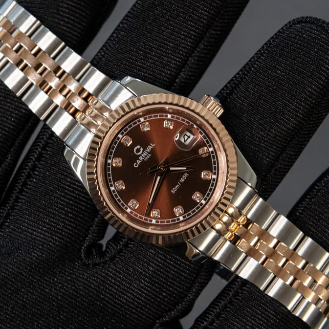 Carnival 8131L Demi Rosegold Nâu ( 8131L-CH-N)