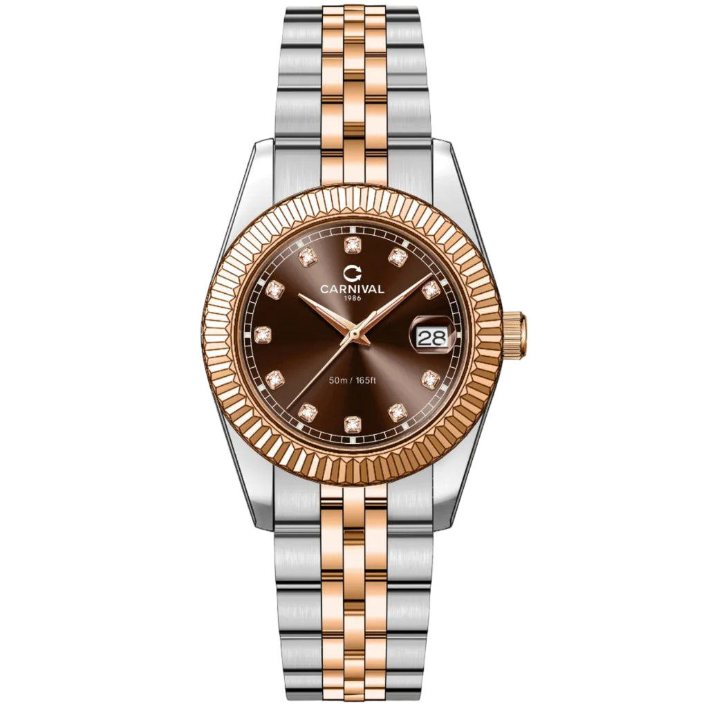 Carnival 8131L Demi Rosegold Nâu ( 8131L-CH-N)