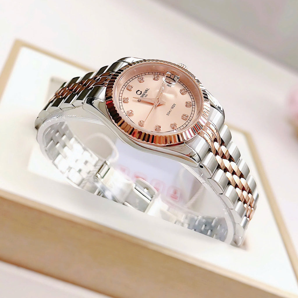 Carnival 8131L Demi Rosegold Sundust ( 8131L-CH-NN)