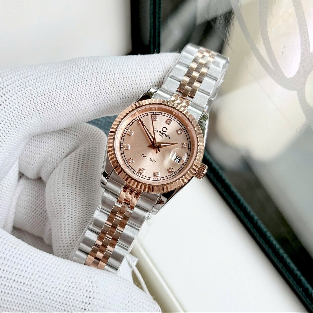 Carnival 8131L Demi Rosegold Sundust ( 8131L-CH-NN)