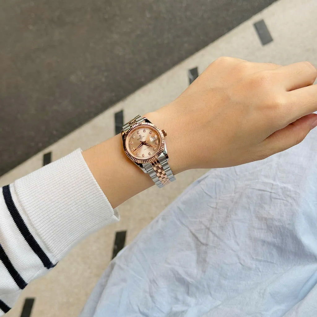 Carnival 8131L Demi Rosegold Sundust ( 8131L-CH-NN)