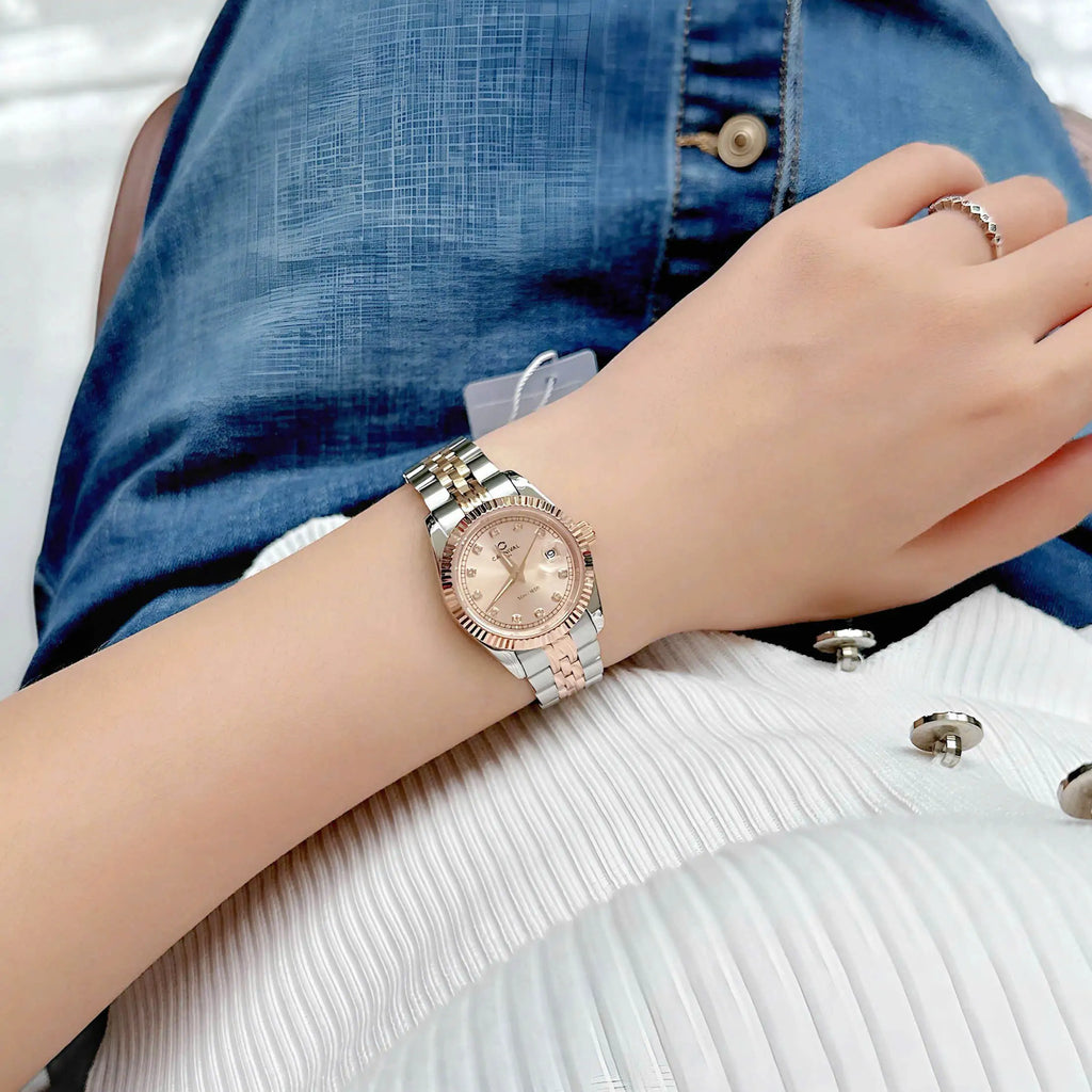 Carnival 8131L Demi Rosegold Sundust ( 8131L-CH-NN)