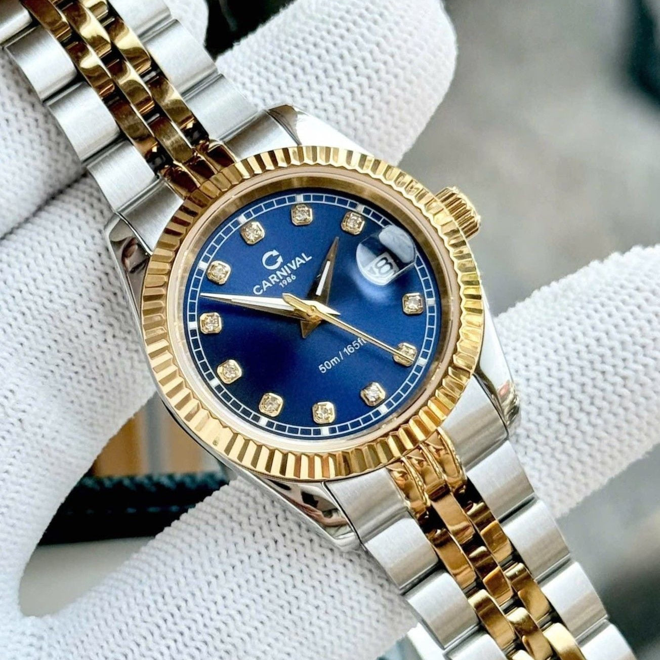 Carnival 8131L Demi Gold Xanh ( 8131L-CV-X)