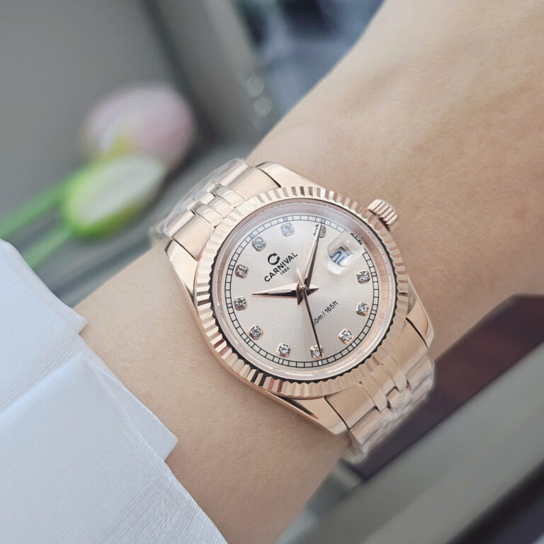 Carnival 8131L Rosegold Sundust ( 8131L-VH-H)