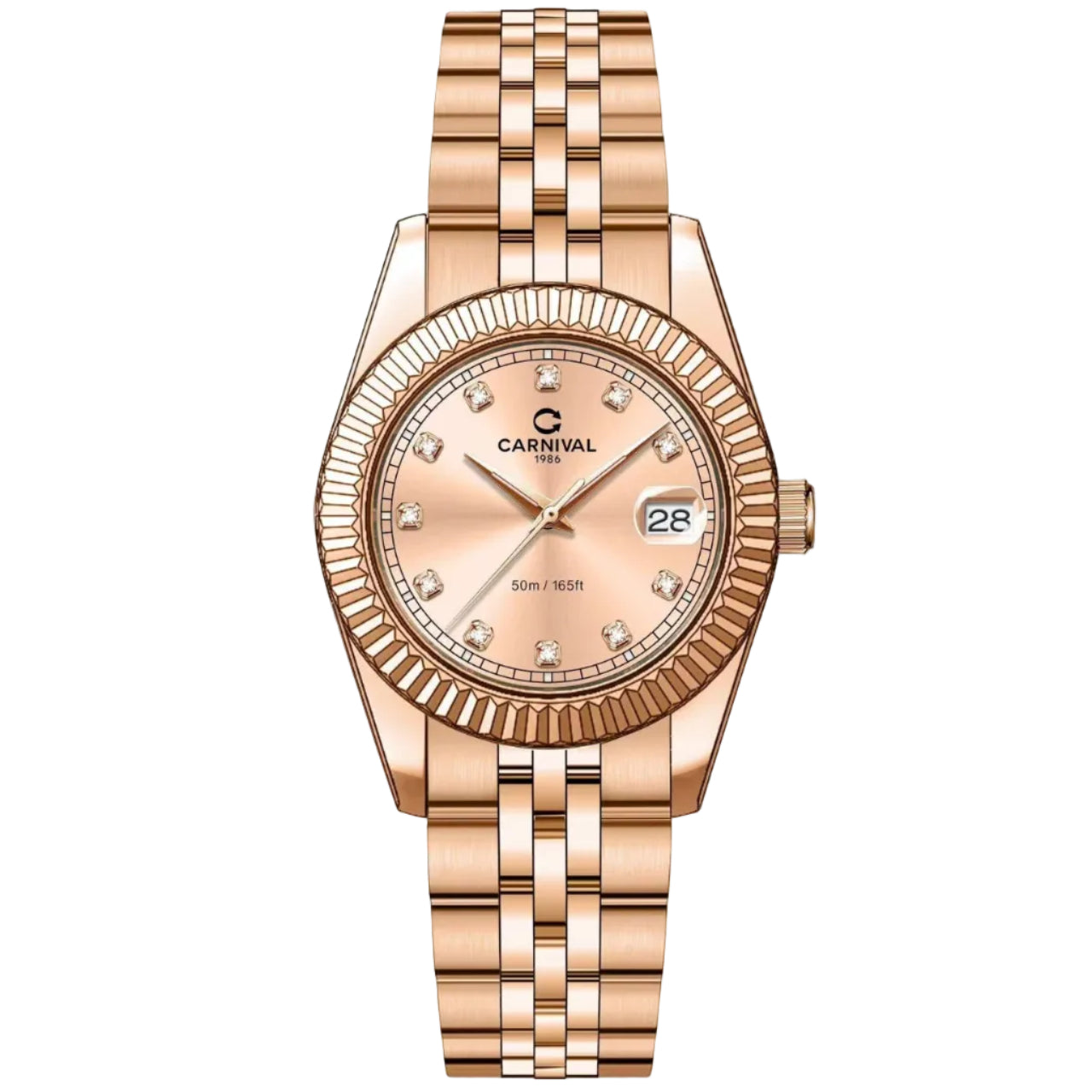 Carnival 8131L Rosegold Sundust ( 8131L-VH-H)