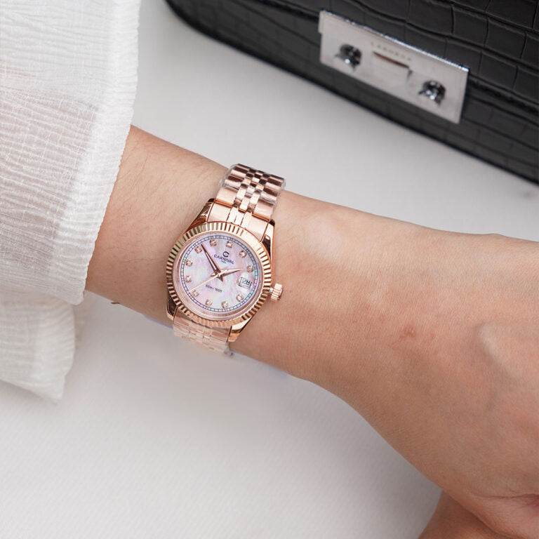 Carnival 8131L Rosegold Xà Cừ Hồng ( 8131L-VH-HK)