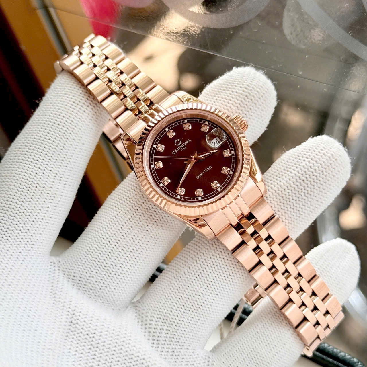 Carnival 8131L Rosegold Nâu ( 8131L-VH-N)