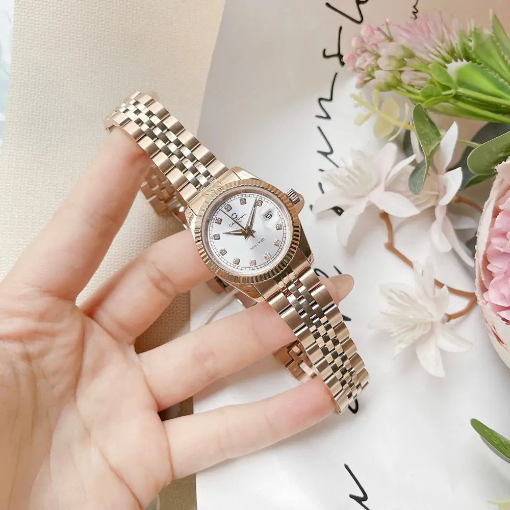 Carnival 8131L Rosegold Trắng ( 8131L-VH-T)