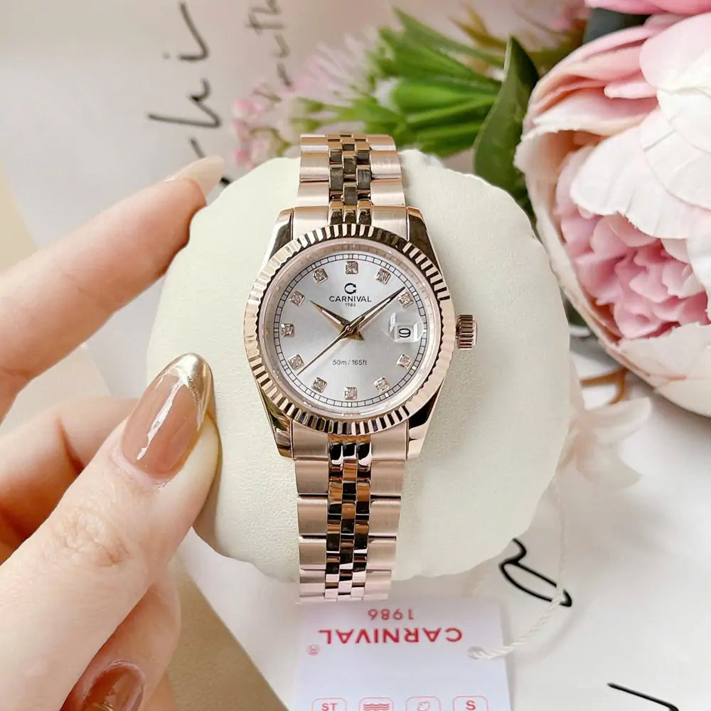 Carnival 8131L Rosegold Trắng ( 8131L-VH-T)