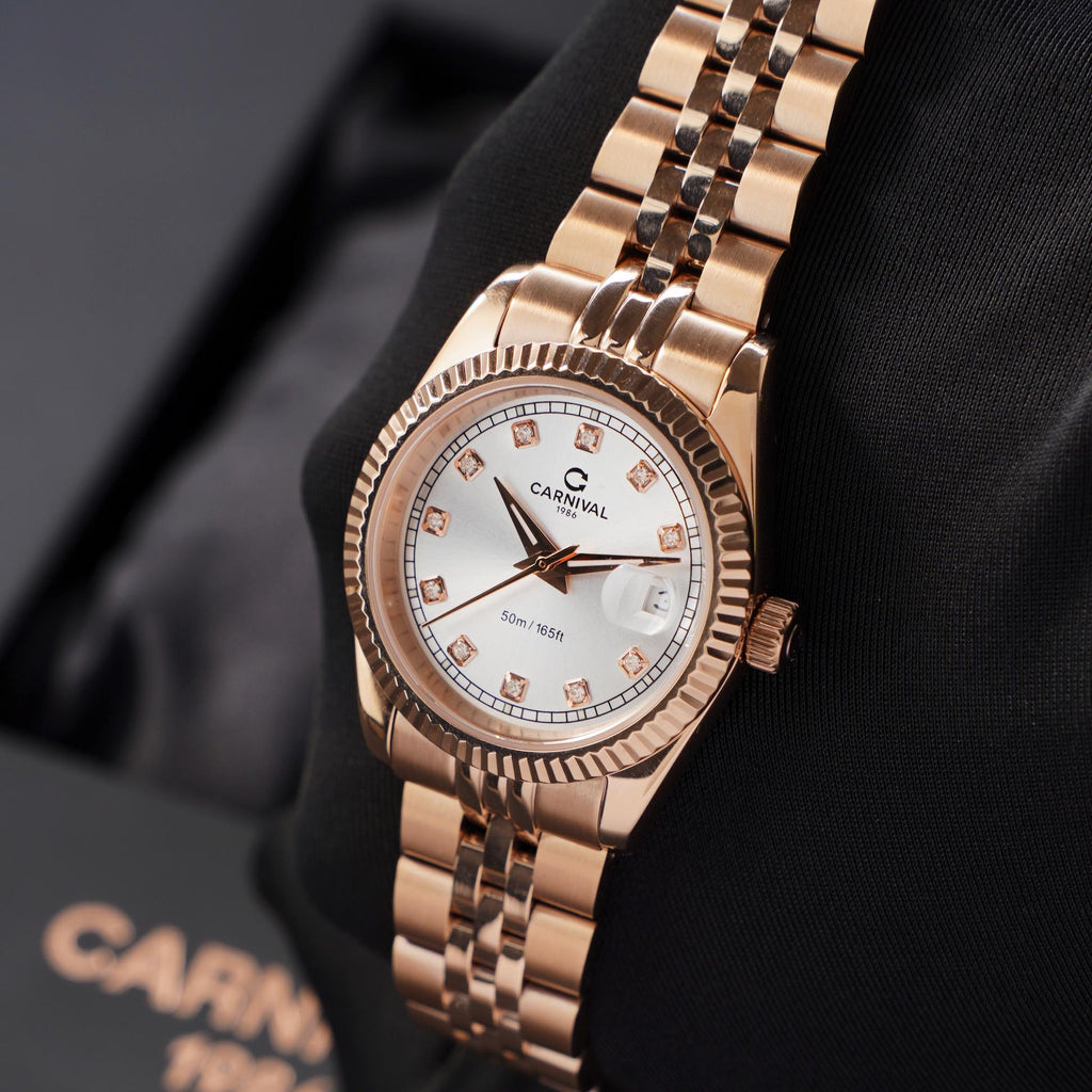 Carnival 8131L Rosegold Trắng ( 8131L-VH-T)