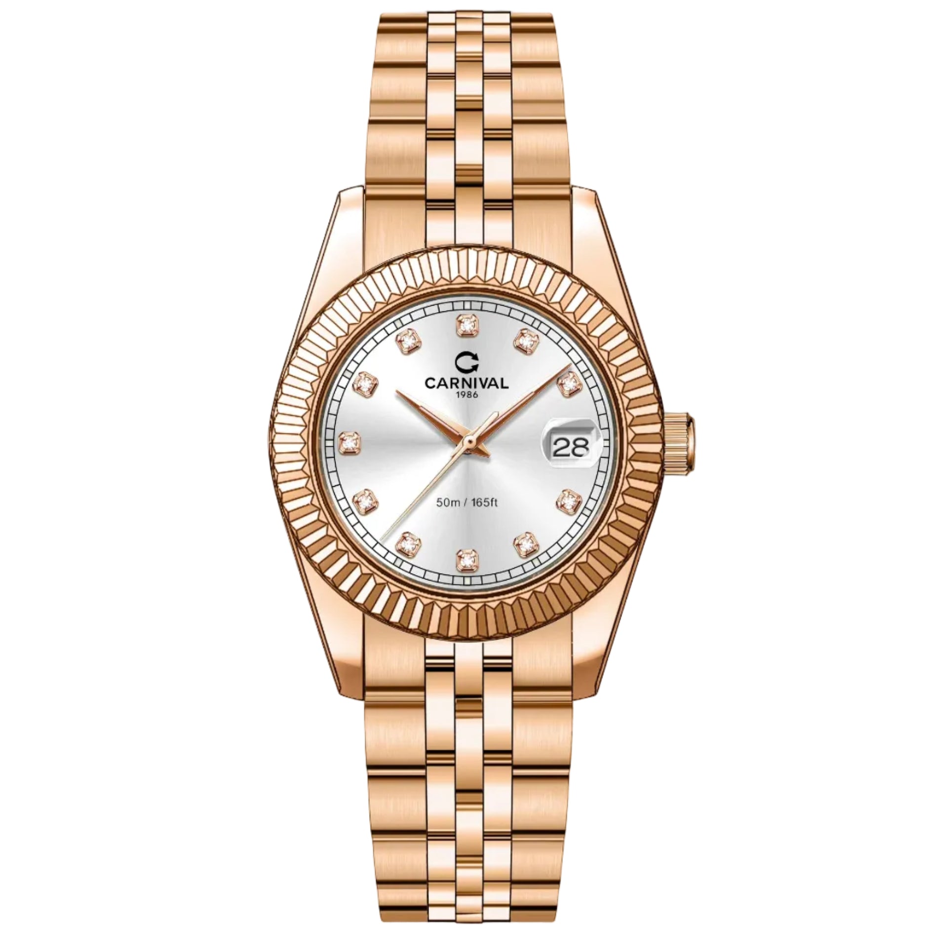 Carnival 8131L Rosegold Trắng ( 8131L-VH-T)