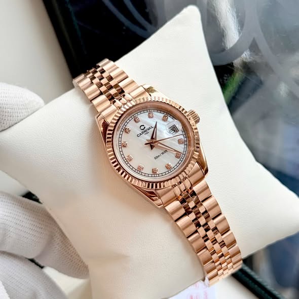 Carnival 8131L Rosegold Xà Cừ Trắng ( 8131L-VH-TK)