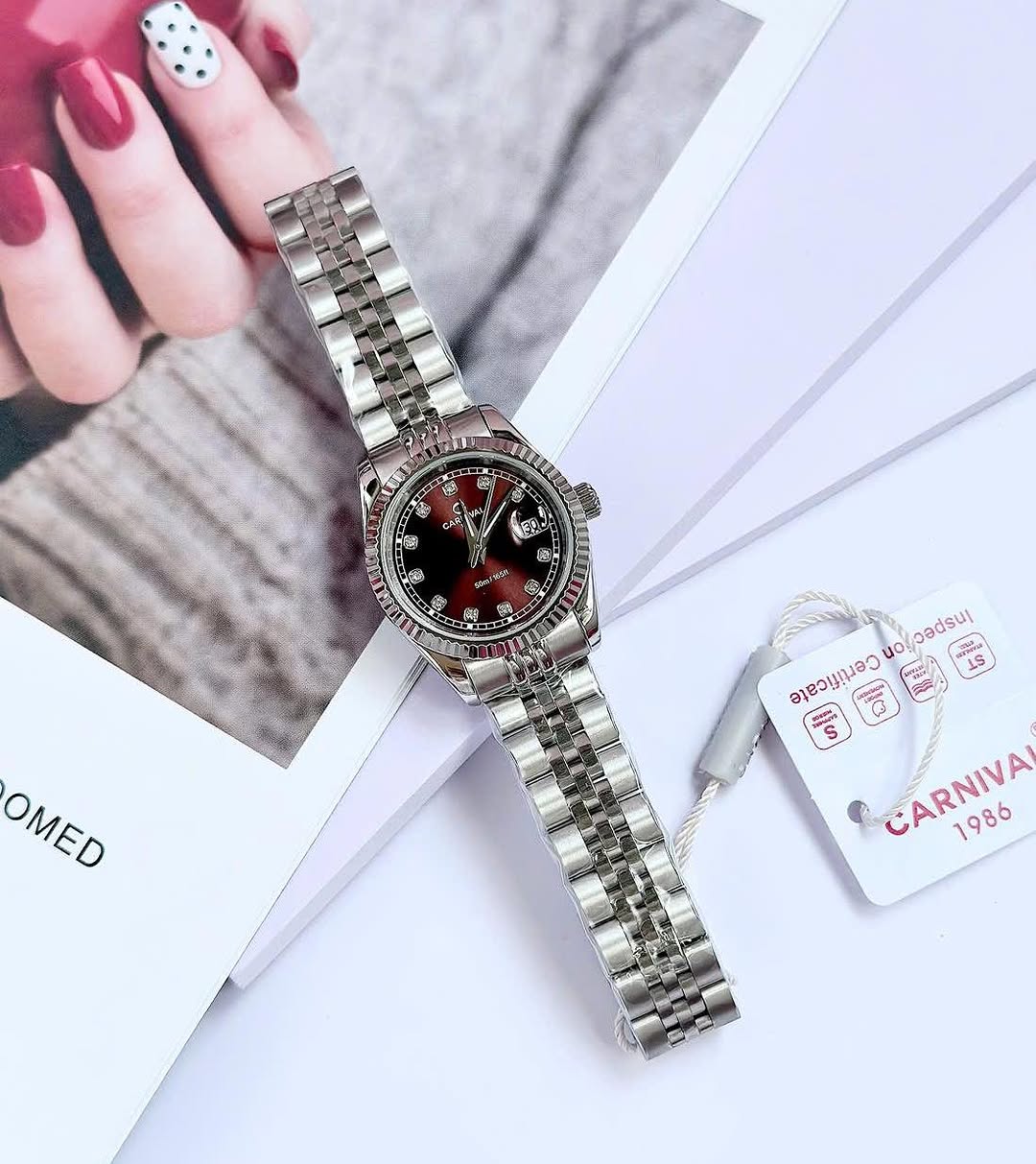 Carnival 8131L Bạc Nâu ( 8131L-VT-N)