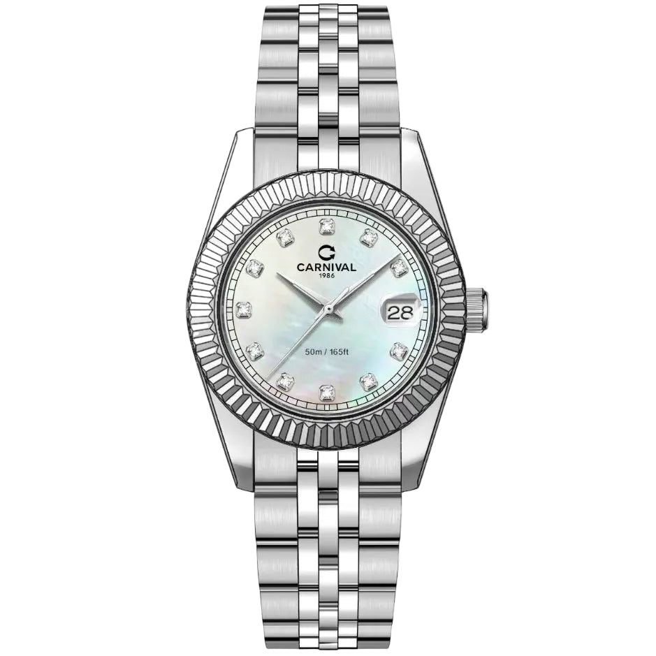 Carnival 8131L Bạc Xà Cừ Trắng ( 8131L-VT-TK)