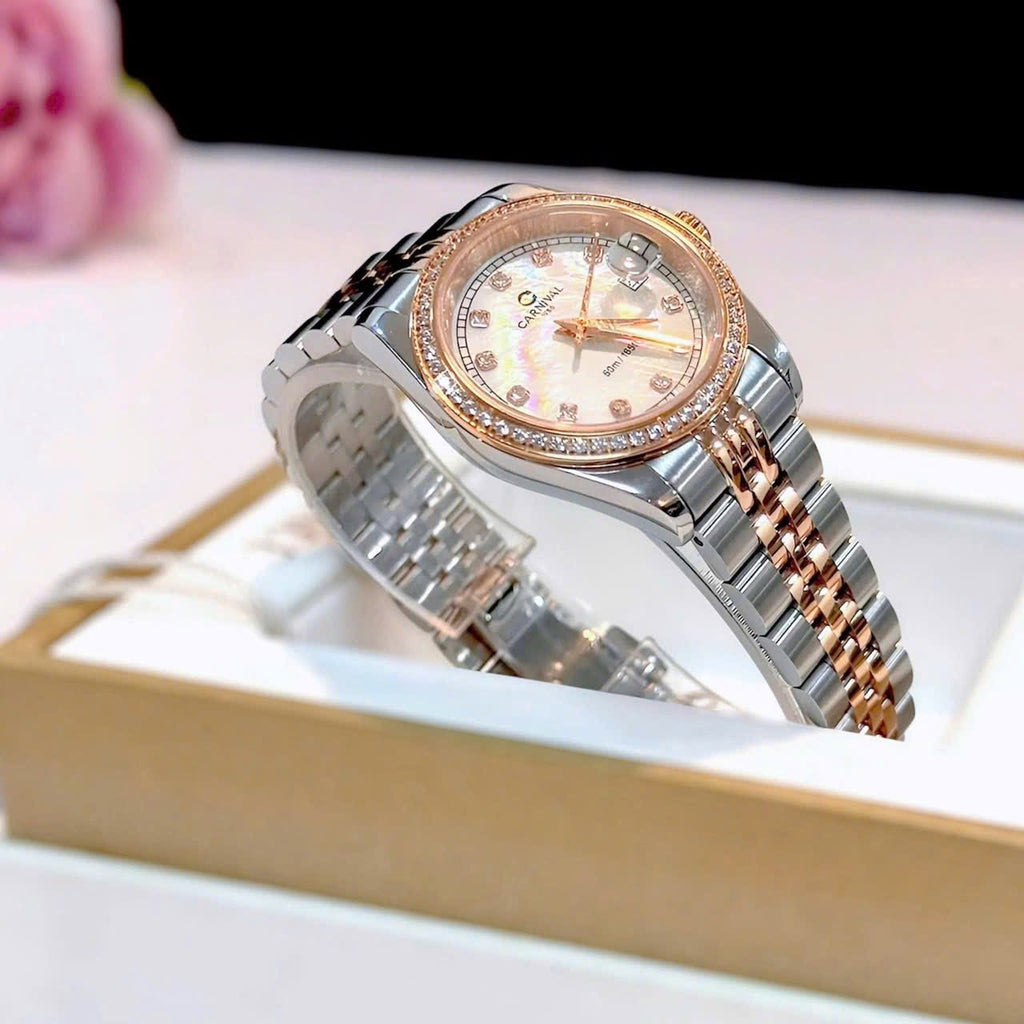Carnival 8131L2 Demi Xà Cừ Trắng ( 8131L2-CH-TK)