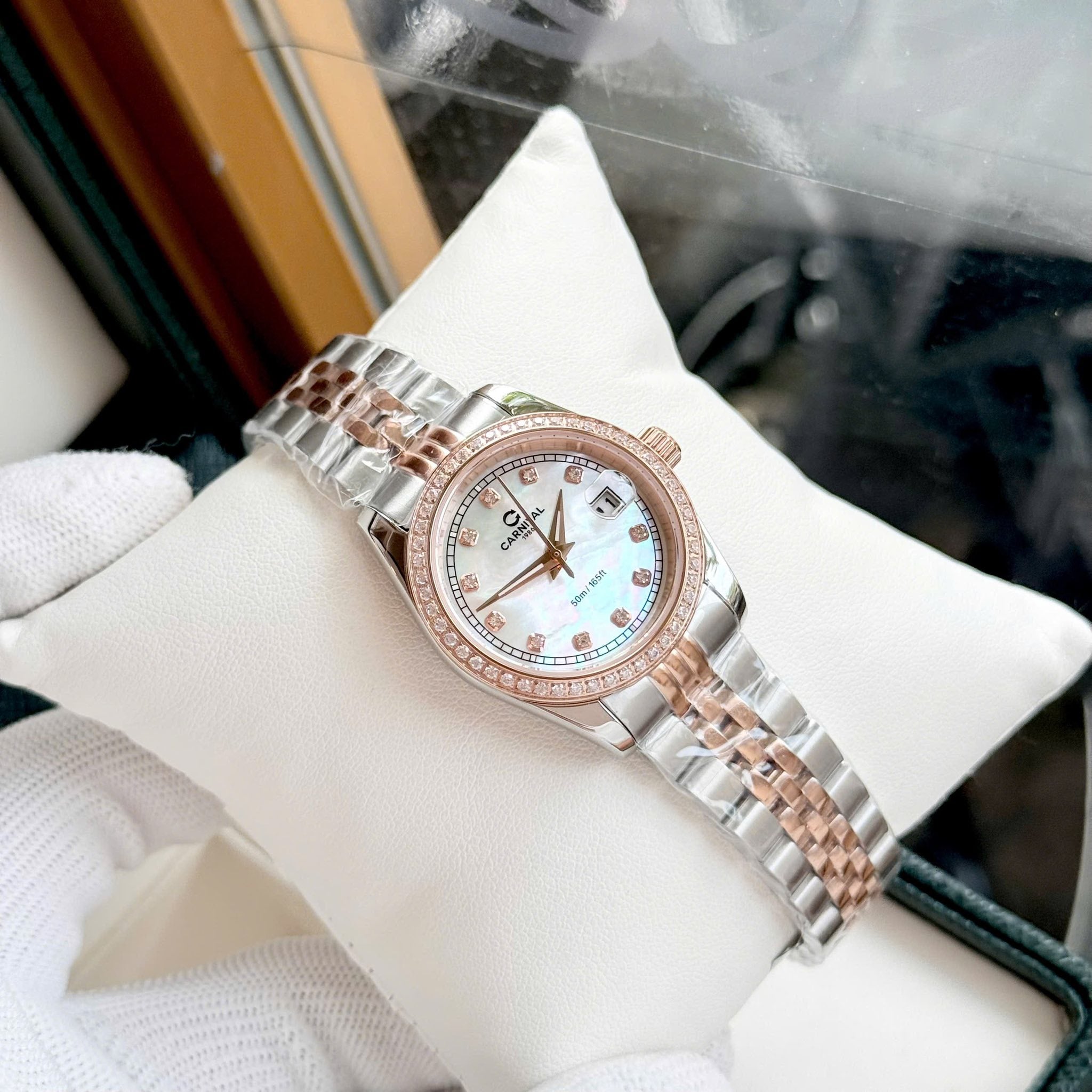 Carnival 8131L2 Demi Xà Cừ Trắng ( 8131L2-CH-TK)
