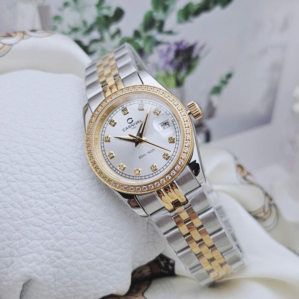 Carnival 8131L2 Demi Gold Trắng ( 8131L2-CV-T)