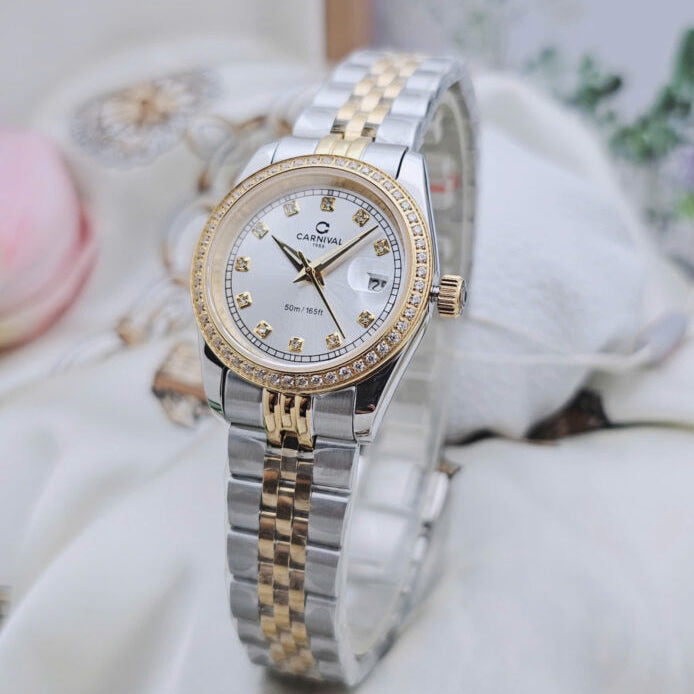 Carnival 8131L2 Demi Gold Trắng ( 8131L2-CV-T)