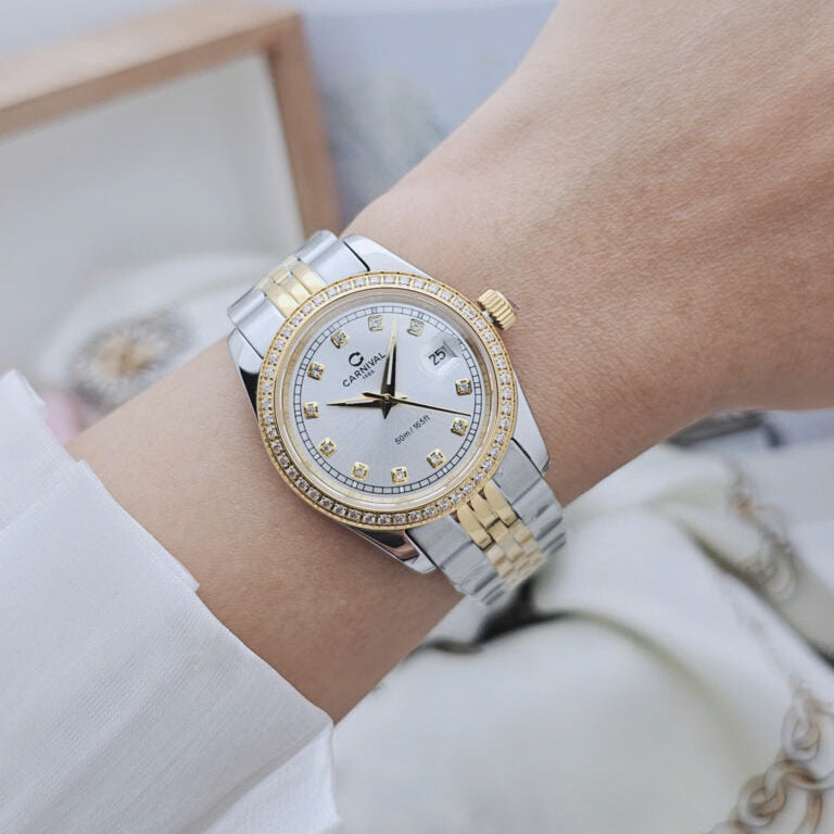 Carnival 8131L2 Demi Gold Trắng ( 8131L2-CV-T)