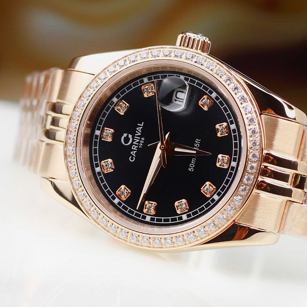 Carnival 8131L2 Rosegold Đen ( 8131L2-VH-D)