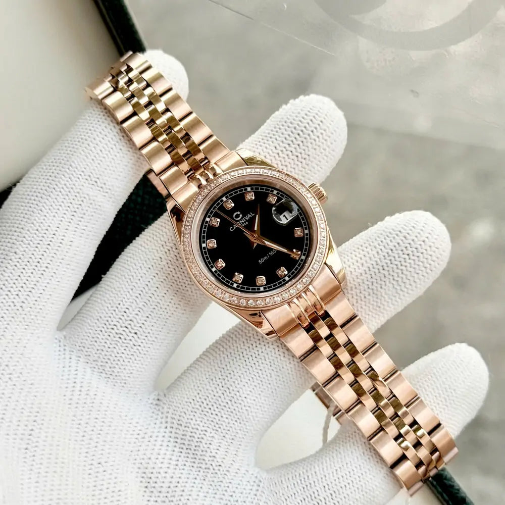 Carnival 8131L2 Rosegold Đen ( 8131L2-VH-D)