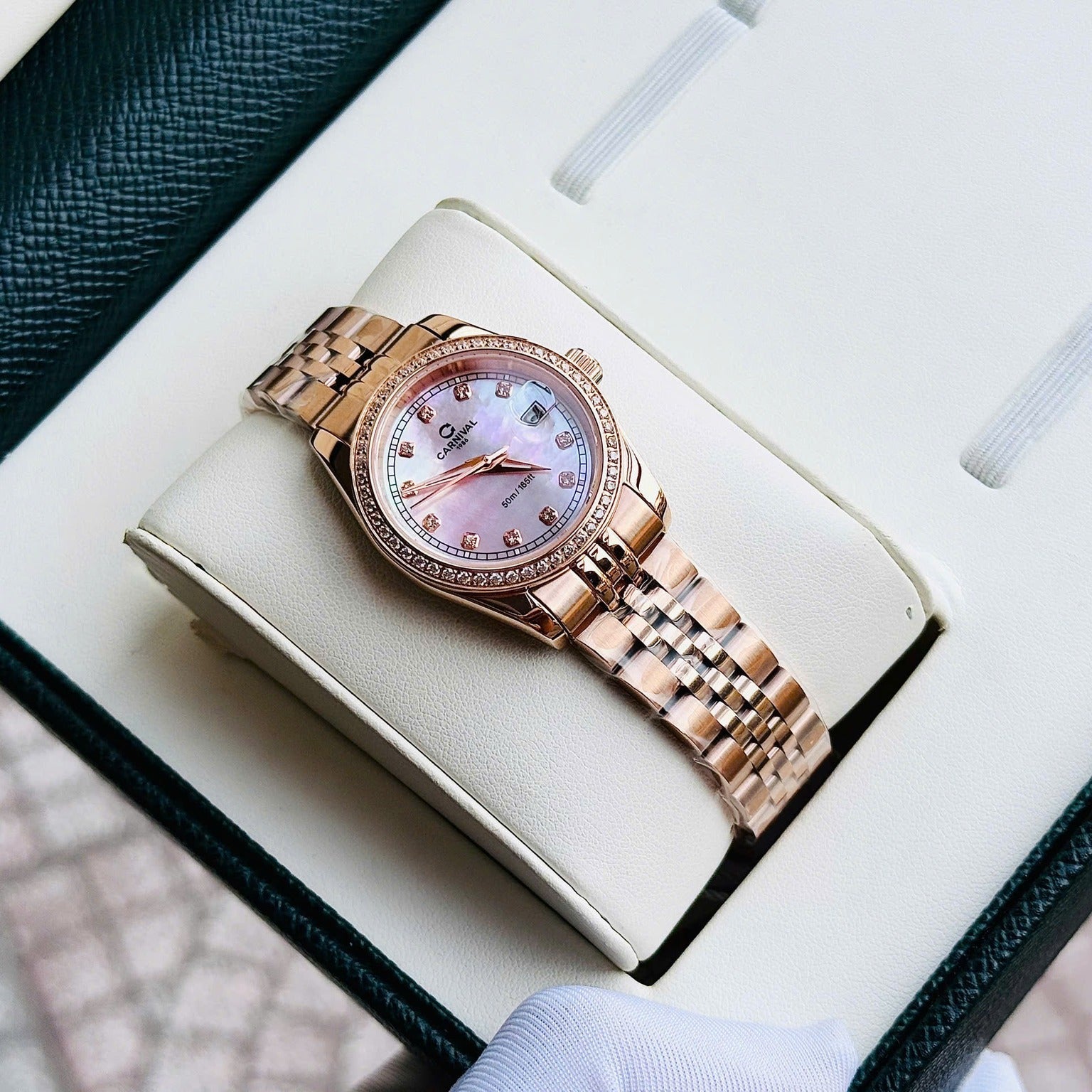 Carnival 8131L2 Rosegold Xà Cừ Hồng ( 8131L2-VH-HK)