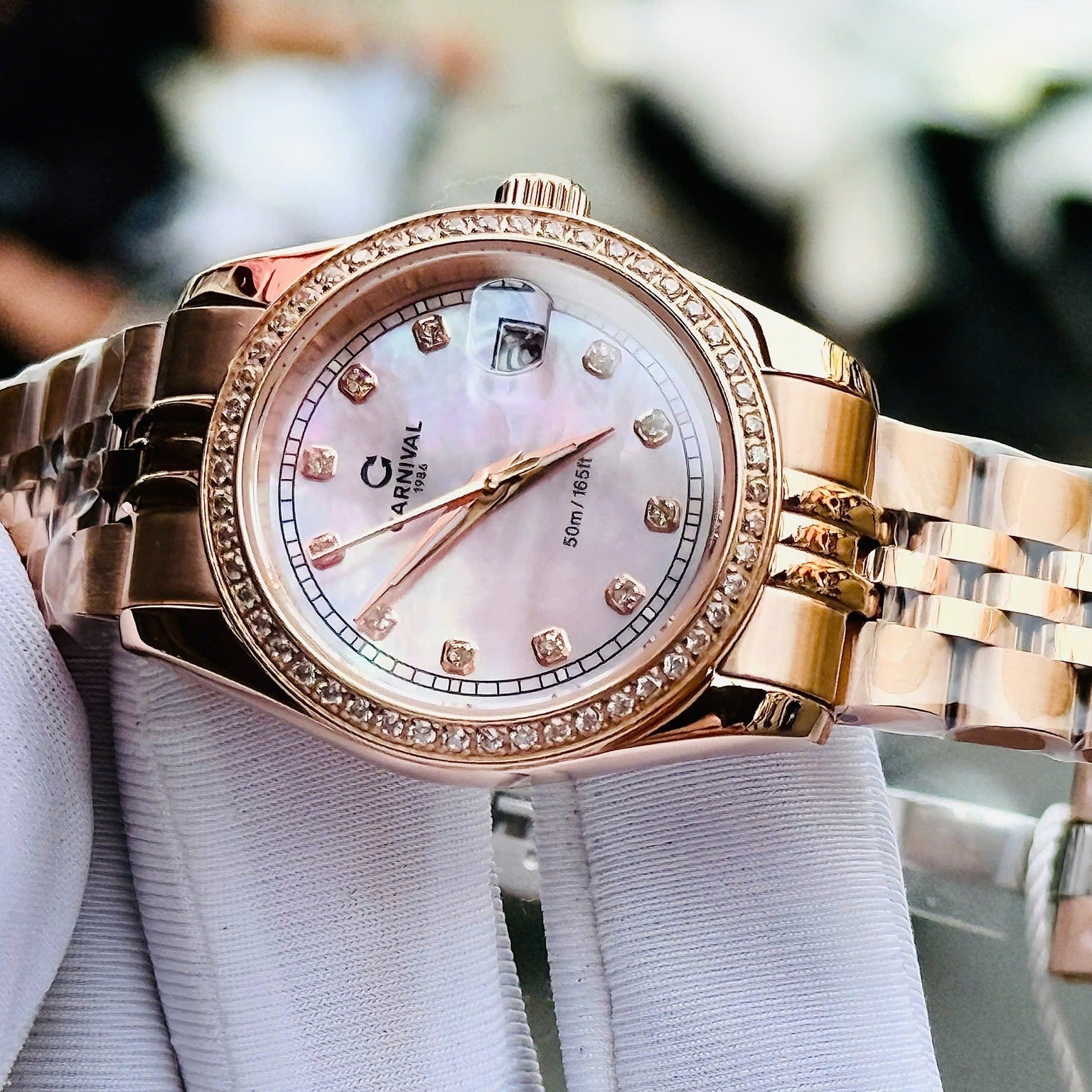Carnival 8131L2 Rosegold Xà Cừ Hồng ( 8131L2-VH-HK)
