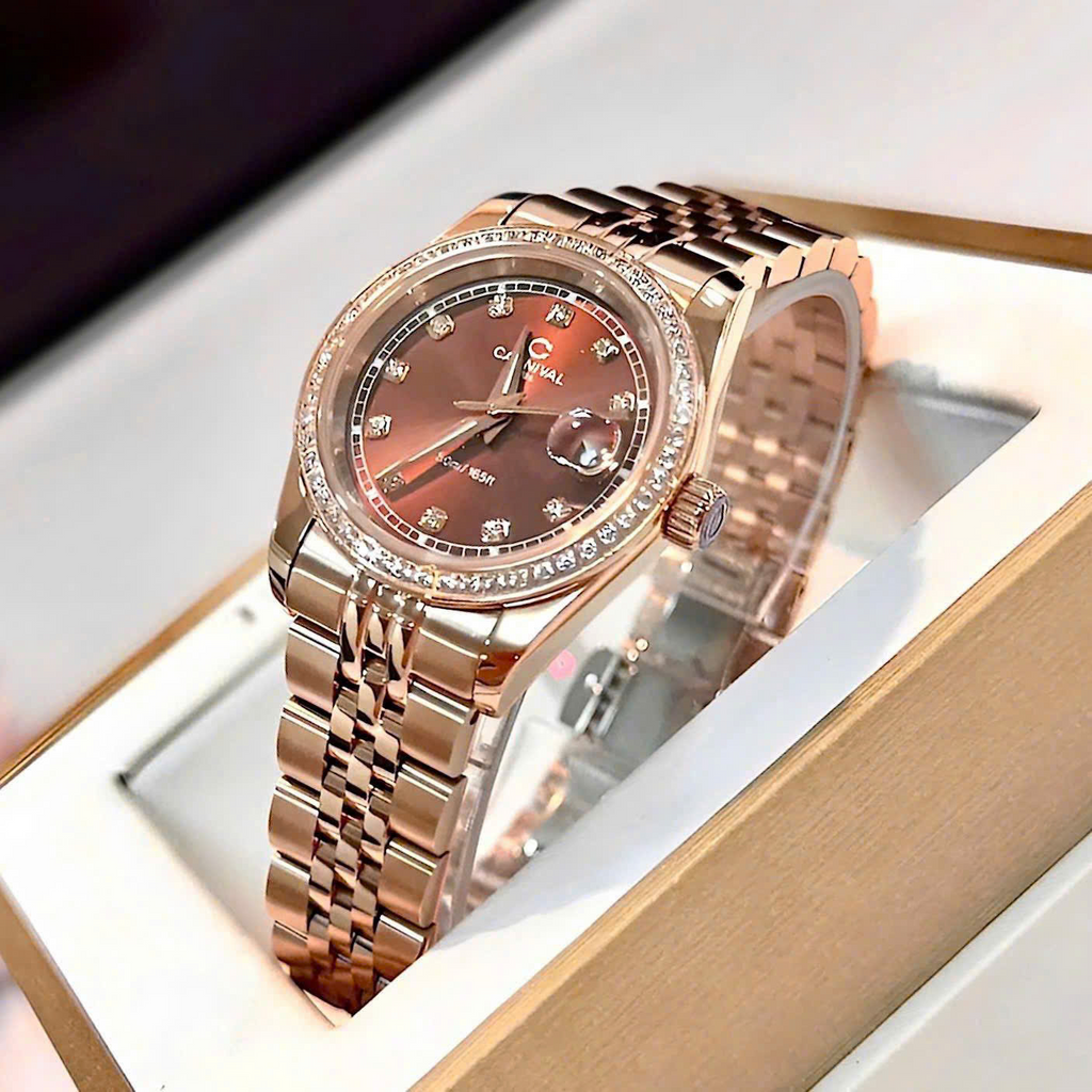 Carnival 8131L2 Rosegold Nâu Choco ( 8131L2-VH-N)