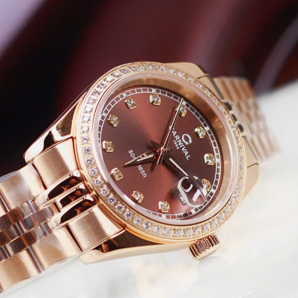 Carnival 8131L2 Rosegold Nâu Choco ( 8131L2-VH-N)