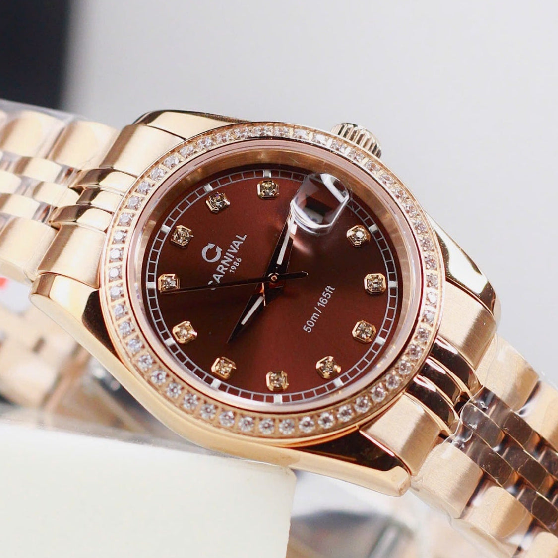 Carnival 8131L2 Rosegold Nâu Choco ( 8131L2-VH-N)