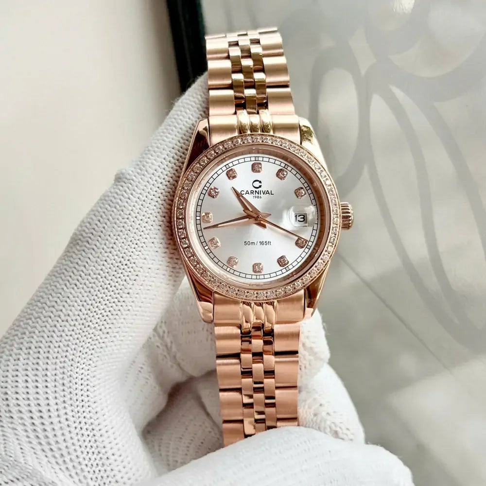 Carnival 8131L2 Rosegold Trắng ( 8131L2-VH-T)
