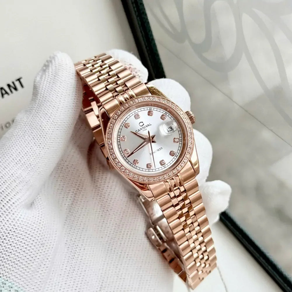 Carnival 8131L2 Rosegold Trắng ( 8131L2-VH-T)