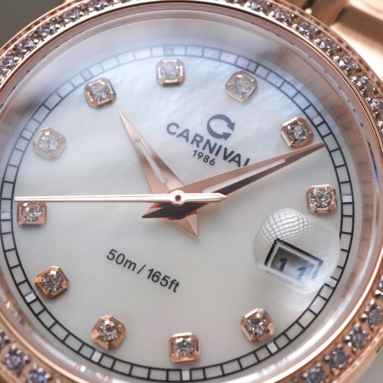 Carnival 8131L2 Rosegold Xà Cừ Trắng ( 8131L2-VH-TK)